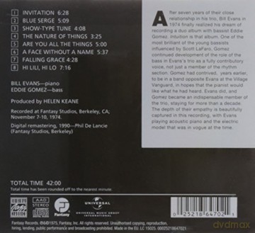 Bill Evans: Intuition [CD]