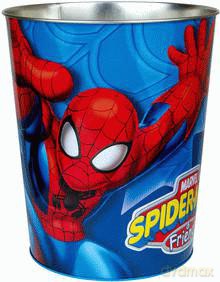 Kosz metalowy Spiderman [SZKOŁA]