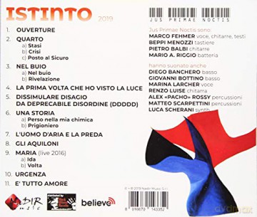 Jus Primae Noctis: Istinto [CD]
