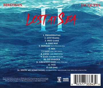Birdman: Jacquees Birdman - Lost At Sea 2 [CD]