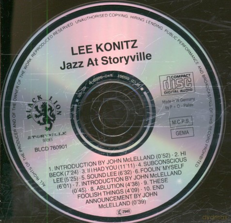 Lee Konitz: Jazz at Storyville [CD]