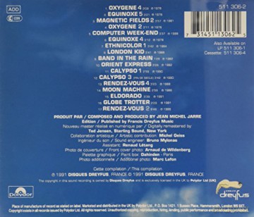 Jean Michel Jarre: Jean-Michel Jarre - Images: The Best of Jean Michel Jarre - Polydor - 511 306-2 [CD]
