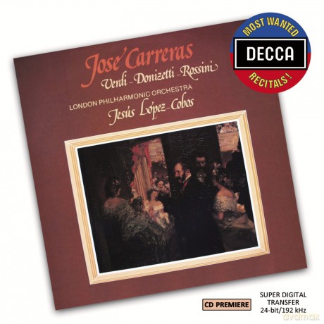 Jose Carreras: Jos Carreras - Verdi, Donizetti, Rossini [CD]