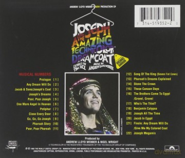 Andrew Lloyd Webber: Joseph and the Amazing Technicolor Dreamcoat [CD]