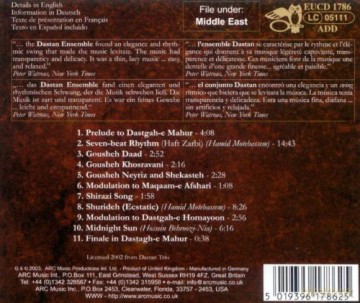 Dastan Trio: Journey to Persia [CD]