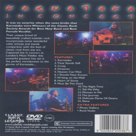 Karnataka: Karnataka: In Concert [CD]