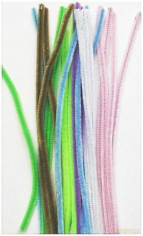 Kreatywne druciki 30 cm pastelowe [SZKOŁA]