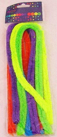 Kreatywne druciki 50 cm neonowe [SZKOŁA]