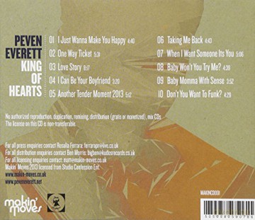 Peven Everett: King of Hearts [CD]