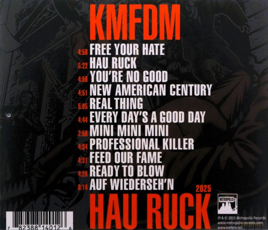 Kmfdm: Kmfdm - Hau Ruck 2025 [CD]
