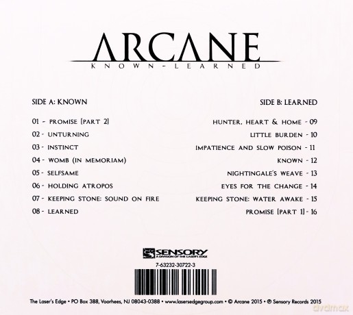 Arcane: Known/learned [2CD]