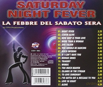 Tph Production: La Febbre Del Sabato Sera [CD]