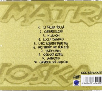 Matrioska: La Prima Volta [CD]