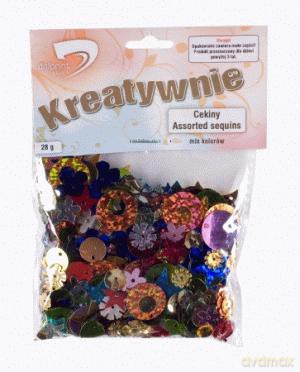 Kreatywnie- cekiny dekoracyjne [SZKOŁA]