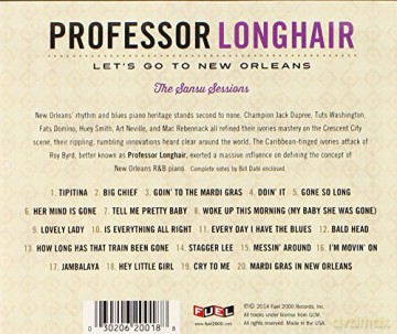 Professor Longhair: Let's Go to New Orleans: The Sansu Sessions [CD]