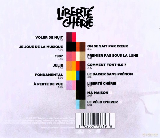 Calogero: Liberte Cherie [CD]