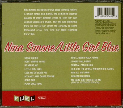 Nina Simone: Little Girl Blue [CD]