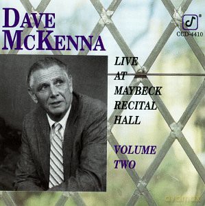 Dave Mckenna: Live at Maybeck Recital Hall vol.2 [CD]
