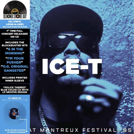 Ice-T: Live At Montreux Festival '95 (Blue Vinyl Replica) (Rsd 2025) [CD]