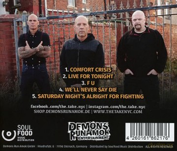 Take,The: Live For Tonight (5 Track Ep) [CD]
