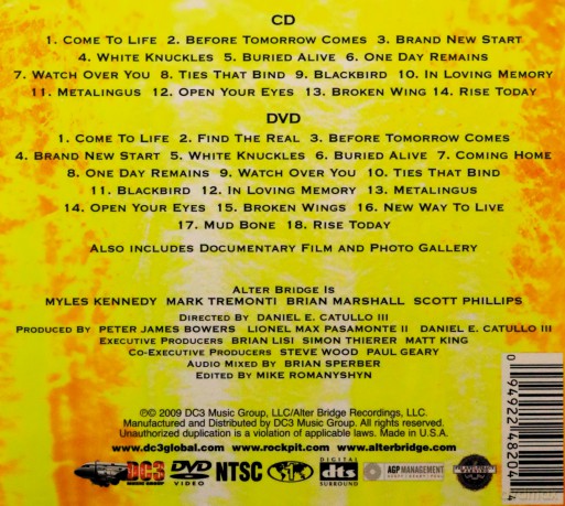 Alter Bridge: Live From Amsterdam [2CD]