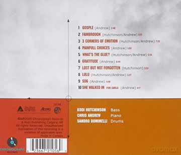 Andrew Hutchinson: Lost but Not Forgotten [CD]