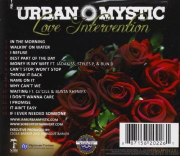 Urban Mystic: Love Intervention [CD]