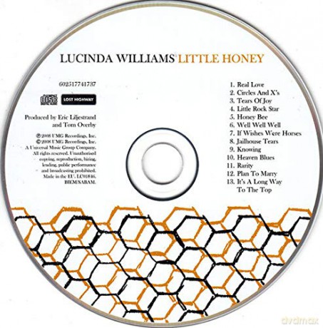 Lucinda Williams: Lucinda Williams-Little Honey [CD]