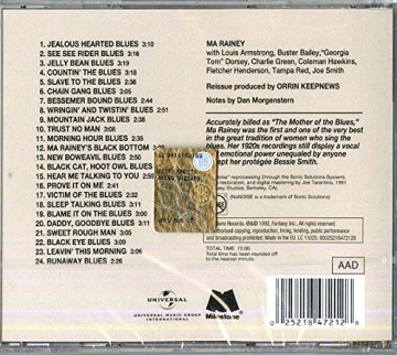 Ma Rainey: Ma Rainey [CD]