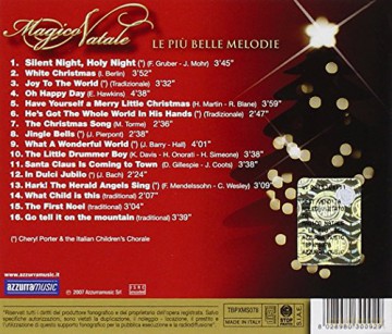 Cheryl Porter: Magico Natale - Cheryl Porter and the Italian Children's Chorale. [CD]