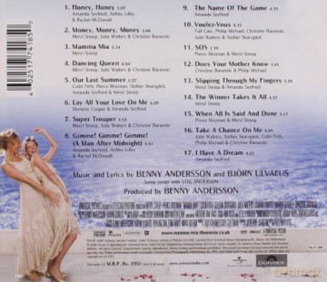 Mamma Mia!: The Movie Soundtrack [CD]