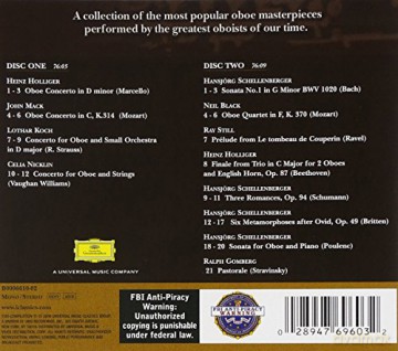 Masters of the Oboe [2CD]