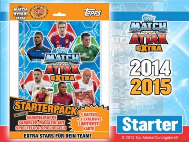 Match Attax Ex(Samm.)Start1: Match Attax Extra Starterpack 2014/2015 [CD]