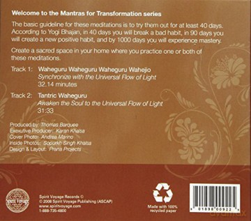 Snatam Kaur: Meditations for Transformation - Merge and Flow [CD]