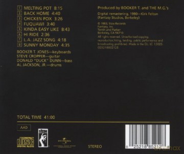 Booker T & The Mgs: Melting Pot [CD]