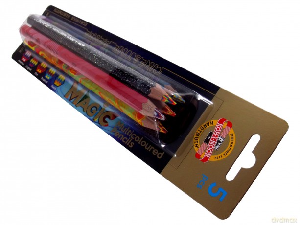 Kredka 5 sztuk Magic blister [SZKOŁA]