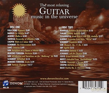 Most Relaxing Guitar Music in the Universe [CD]