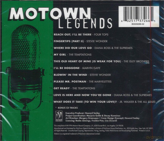 Motown Legends 2 [CD]