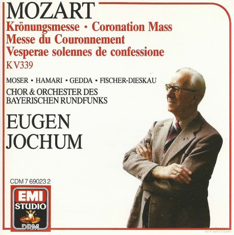 Eugen Jochum: Mozart - Coronation Mass + Kv339 [CD]