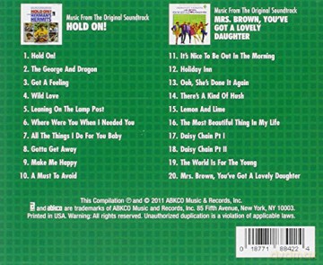 Herman's Hermits: Mrs Brown You've Got Lovely Daughter / Hold On [CD]