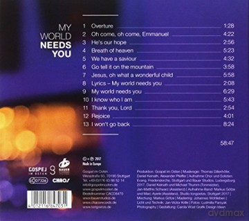 Gospel Im Osten: My World Needs You [CD]