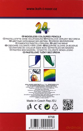 KREDKI 24 KOL. BEZDRZEWNE PROGRESSO [SZKOŁA]