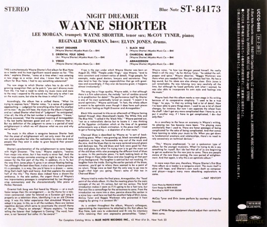 Wayne Shorter: Night Dreamer [CD]