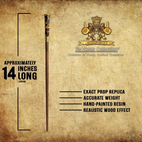 Theseus Scamander Wand in Collectors Box: Noble Collection The Fantastic Beasts Theseus Scamander Wand [CD]