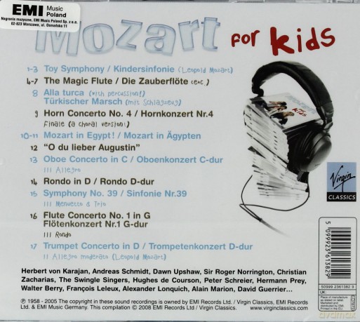 Mozart For Kids [CD]