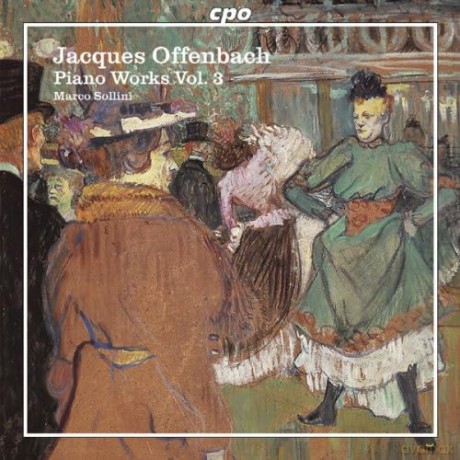 Marco Sollini: Offenbach - Piano Works, Vol 3 [CD]
