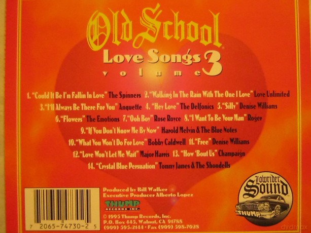 Old School Love Songs [CD]