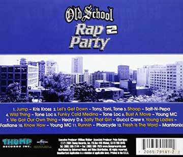 Old School Rap Party 2 [CD]