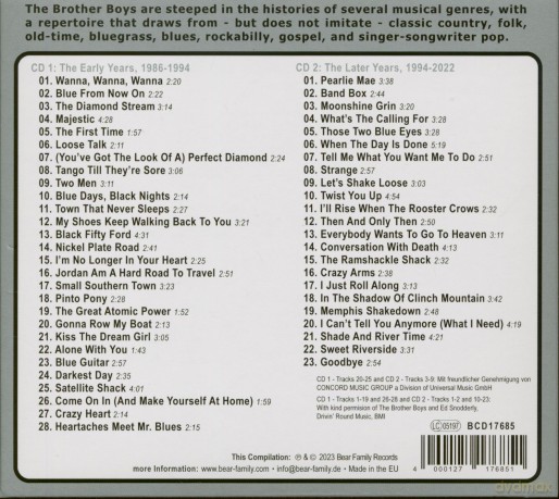 Brother Boys: On The Honky Tonk Highway With The Brother Boys - New Hillbilly Music [2CD]
