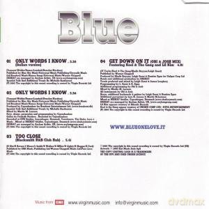 Blue: Only Words I Know [CD]
